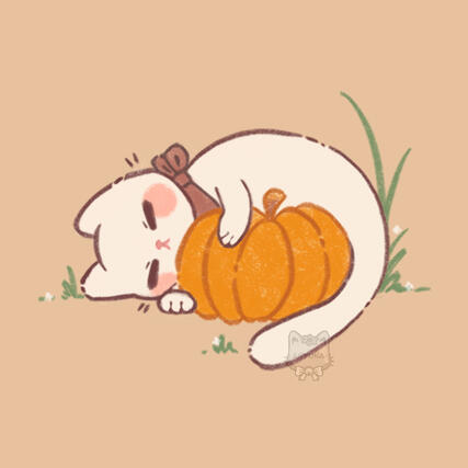 sleepy pumpkin